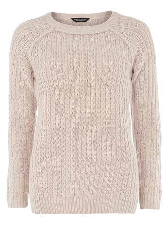 Dorothy Perkins Knitted Rose Mg Jumper