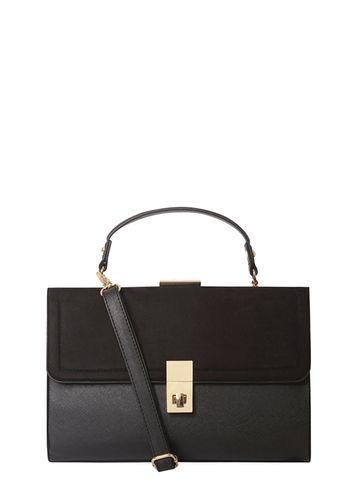 Dorothy Perkins Black Frame Tote Bag