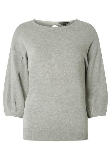Dorothy Perkins Grey Tie Back Jumper
