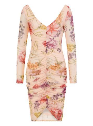 Dorothy Perkins * Girls On Film Multi Print Mesh Bodycon Dress