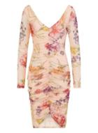 Dorothy Perkins * Girls On Film Multi Print Mesh Bodycon Dress