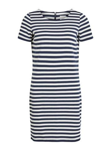 *vila Multi Colour Printed Shift Dress