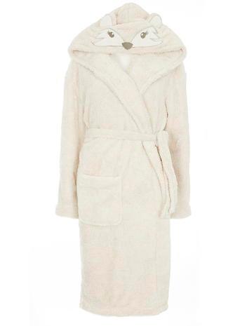 Dorothy Perkins Oat Fox Character Dressing Gown