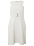 Dorothy Perkins Grey Sport Buckle Skater Dress