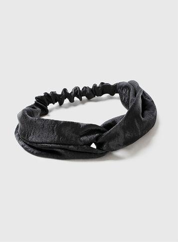 Dorothy Perkins Black Satin Bandeau