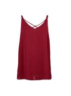 Dorothy Perkins Red Cross Back Camisole Top