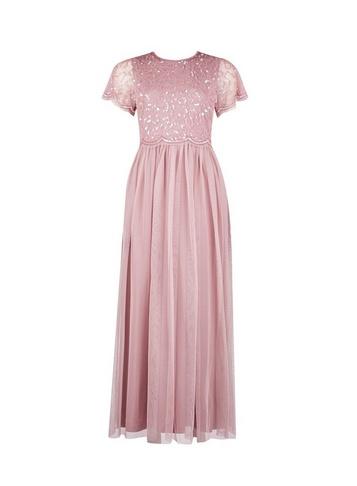 *showcase Petite Pink 'tina' Maxi Dress