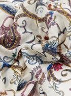 Dorothy Perkins Multi Colour Chain And Paisley Print Scarf