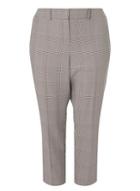 Dorothy Perkins *dp Curve Black Checked Ankle Grazer Trousers