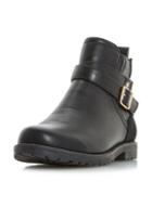 Dorothy Perkins *head Over Heels By Dune Black Panache Ankle Boots