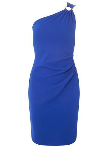 Dorothy Perkins Cobat Hardware One Shoulder Bodycon Dress