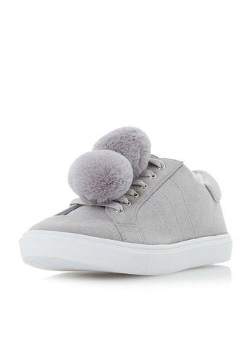 Dorothy Perkins *head Over Heels By Dune Grey Emza Trainers