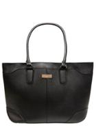 Dorothy Perkins Black Seam Detail Tote Bag
