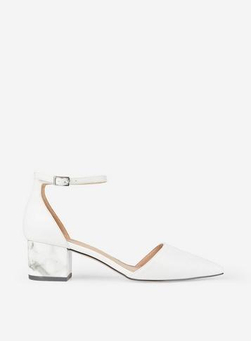 Dorothy Perkins White 'darla' Court Shoes