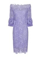 Dorothy Perkins *paper Dolls Blue Lace Bardot Dress
