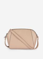 Dorothy Perkins Nude Zip Top Cross Body Bag