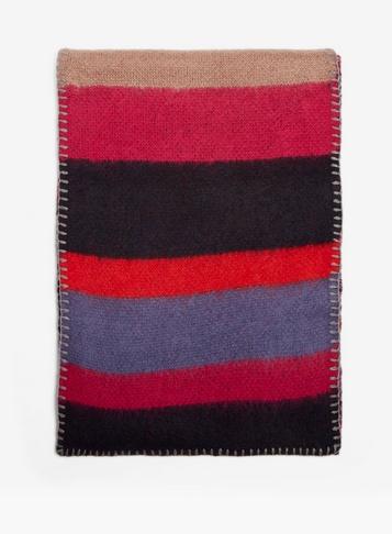 Dorothy Perkins Multi Neon Pop Striped Scarf