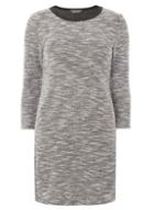 Dorothy Perkins *tall Charcoal Boucle Tunic Top