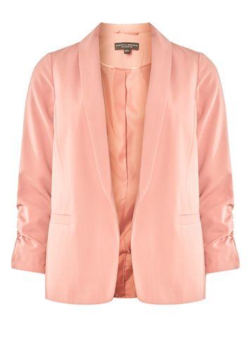 Dorothy Perkins Rose Ruches Sleeve Blazer