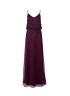 *showcase Tall Merlot 'pippa-lou' Maxi Dress