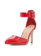 Dorothy Perkins *head Over Heels By Dune Red Carole High Heel Shoes