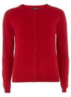 Dorothy Perkins Red Knitted Viscose Cardigan