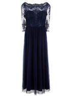 Dorothy Perkins *chi Chi London Embroiderd Maxi Dress