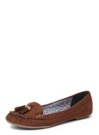 Dorothy Perkins Tan 'lotto' Moccasin Loafers