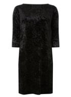 Dorothy Perkins *billie & Blossom Black Velvet Shift Dress