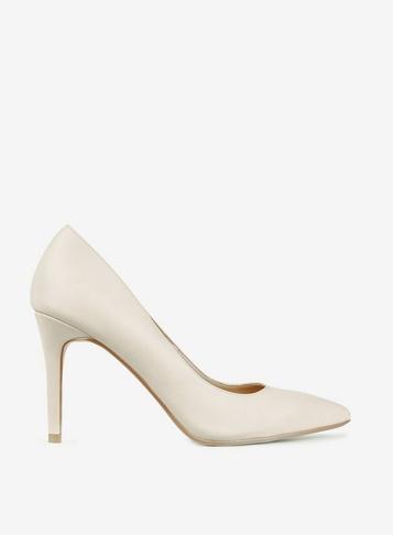 Dorothy Perkins Cream Danielle Court Shoes