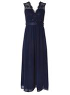 Dorothy Perkins *showcase Navy Mila Sequin Maxi Dress