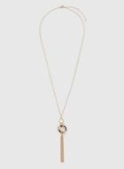 Dorothy Perkins Multi Coloured Ring And Tassel Drop Necklace