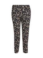 Dorothy Perkins Petite Animal Print Ankle Grazer Trousers