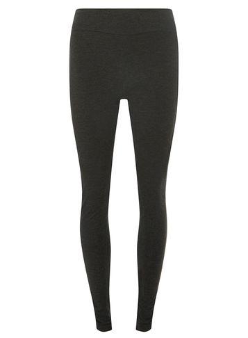 Dorothy Perkins *tall Charcoal Cotton Leggings
