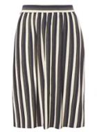Dorothy Perkins *dp Curve Neutral Stripe Jersey Skirt