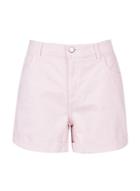 Dorothy Perkins Pale Pink Boyfriend Denim Shorts