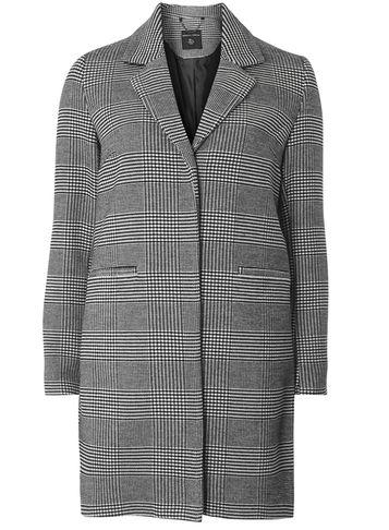 Dorothy Perkins Monochrome 'prince Of Wales' Checked Coat