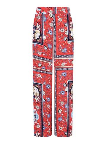 Girls On Film *girls On Film Multi Colour Scarf Print Trousers