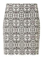 Dorothy Perkins Multi Coloured Aztec Jacquard Mini Skirt