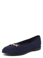 Dorothy Perkins Navy 'lydia' Chain Loafers