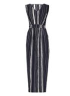 Dorothy Perkins *izabel London Multi Navy Maxi Dress