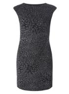 Dorothy Perkins *billie & Blossom Black Petite Animal Design Bodycon Dress