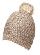Dorothy Perkins Oat Fur Pom Pom Sequin Hat