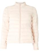 Dorothy Perkins *vila Pink Funnel Neck Puffer Jacket