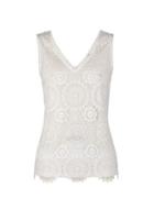 Dorothy Perkins Ivory Guipure Lace Vest