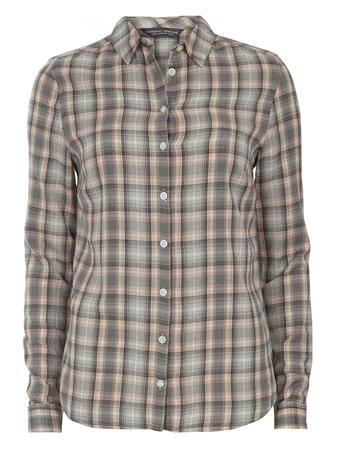 Dorothy Perkins *tall Linear Check Shirt