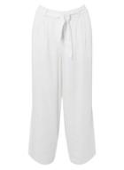 Dorothy Perkins White Linen Culotte Trousers