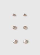 Dorothy Perkins 3 Pack Geometric Multi Stud Earrings