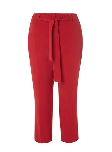 Dorothy Perkins Red Tie Waist Ankle Grazer