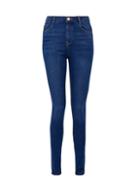 Dorothy Perkins *tall Indigo Shape & Lift Stretch Skinny Jeans